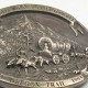 1993 Limited Edition Oregon Trail Sandy 7/100 Sterling Silver 925 Belt Buckle